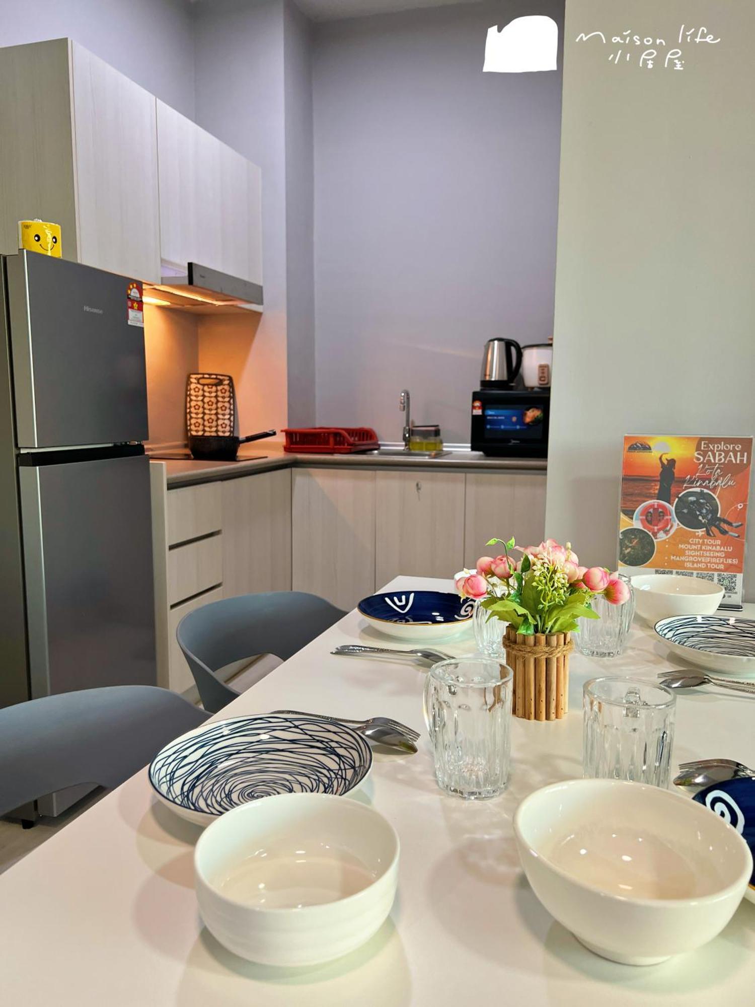 Maison Life 小居屋 Jesselton Quay Citypads Kota Kinabalu Eksteriør billede