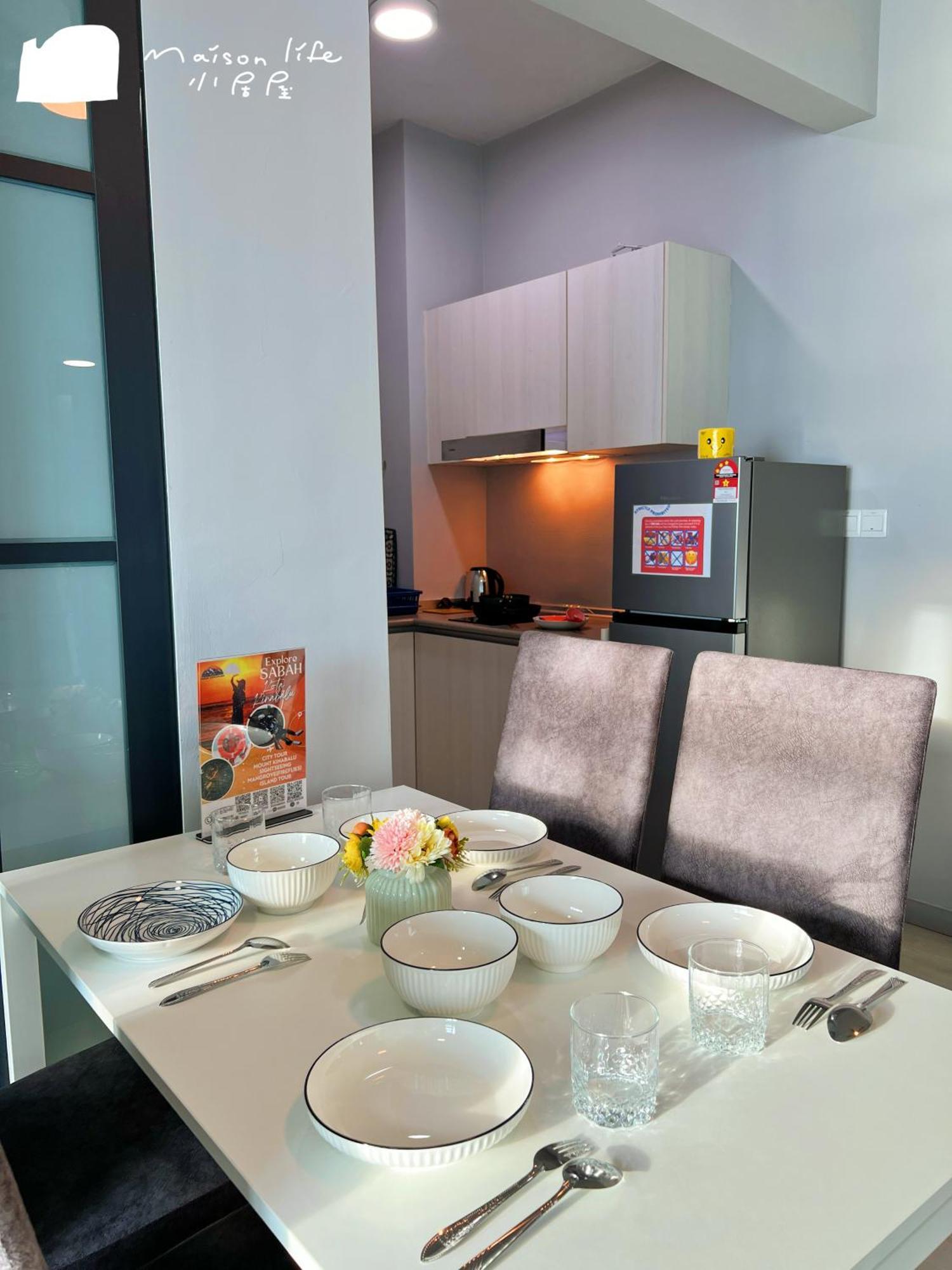 Maison Life 小居屋 Jesselton Quay Citypads Kota Kinabalu Eksteriør billede